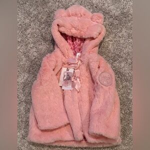 Jessica Simpson Pink Cozy Girls’ Coat